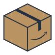 Medium box package icon